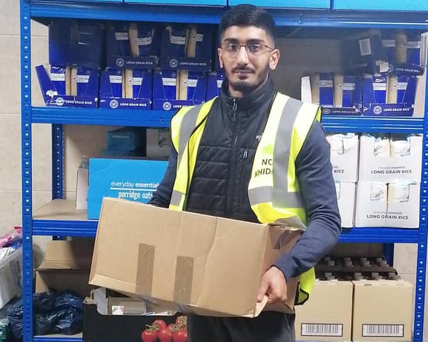 Khaleel Mahmood, Head of Commercial Support at VEKA, became involved in an initative to help provide food for children when heard that half of the children who live in Pendle were in poverty.