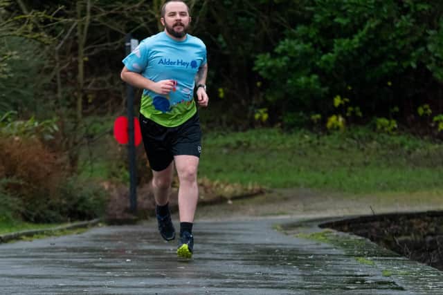 On December 31st, Jamie will be running for 24 hours from Barrowford to Alder Hey Children's Hospital in Liverpool, and back. Photo: Kelvin Stuttard
