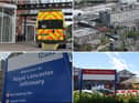 Hospitals across Lancashire are treating a high number of Covid patients