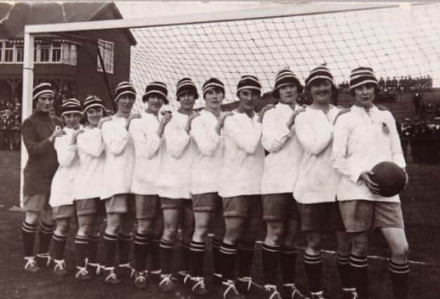 This awesome Dick, Kerr line-up drew huge crowds to women's football.
