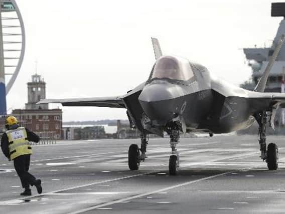 The F-35 is being used by the RAF