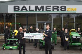 Balmers workers show their support