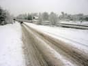 Snow and ice has caused a number of accidents on roads in Burnley this morning