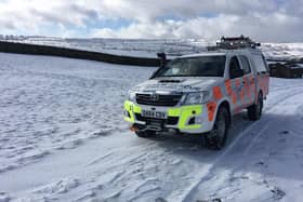 Vounteers with the Rossendale and Pendle Fell and Mountain Rescue  were called out to assist a casualty in Burnley yesterday