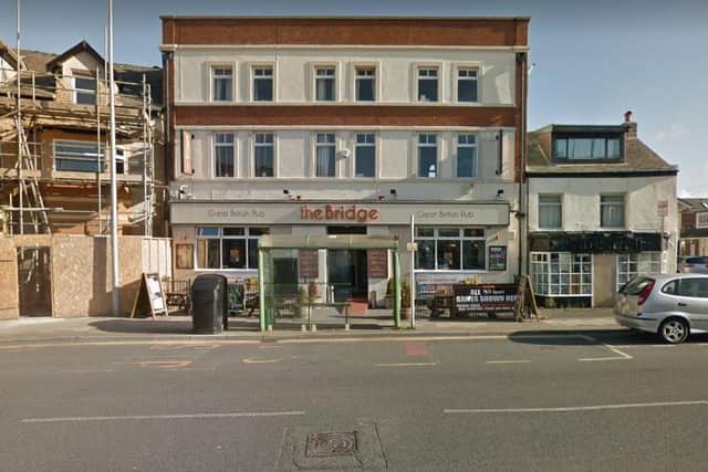 Police attended The Bridge Pub in Lytham Road, Blackpool after reports of people drinking inside at around 4.30am on Sunday (January 10). Pic: Google