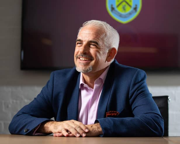 Burnley FC chairman Alan Pace