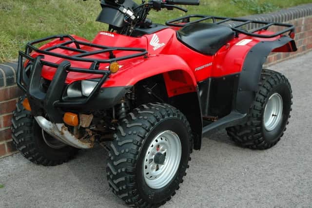 Quad bike thefts are on the rise in the Ribble Valley