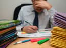 Department for Education figures show dozens of teachers were absent with either a suspected or confirmed case of Covid-19