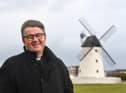 Rev Adam Thomas pictured  in Lytham where he is currently assistant curate at St Cuthbert's church   Photo: Dan Martino