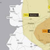The Met Office has issued an amber warning for snow
