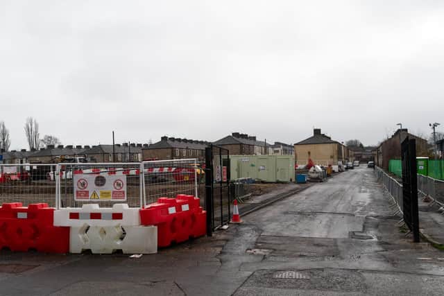 Work has started on the Tay Street site in Burnley where 42 new homes will be built