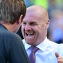 Burnley boss Sean Dyche and Brighton manager Graham Potter