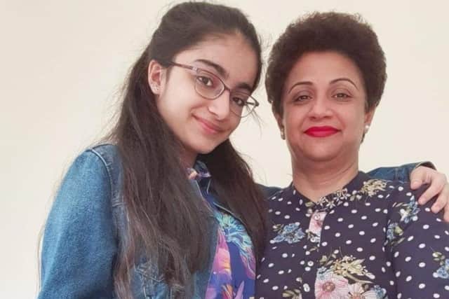 Dr Saman Mir Sacharvi (49) and her 14-year-old daughter, Vian Mangrio