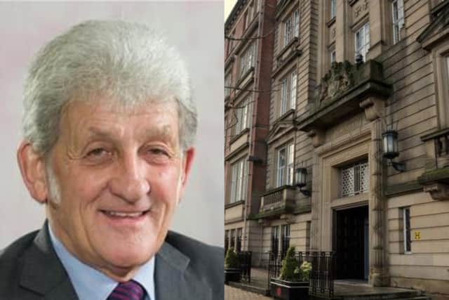 County Cllr David Stansfield has been suspended from the Tory group at County Hall after voting against the budget put forward by the ruling group (left image: Lancashire County Council)