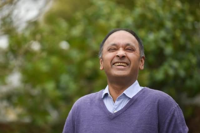 Tushar Das, 51, spent 84 days at Blackpool Victoria Hospital after catching the potentially deadly virus in October last year (Picture: Dan Martino for JPIMedia)