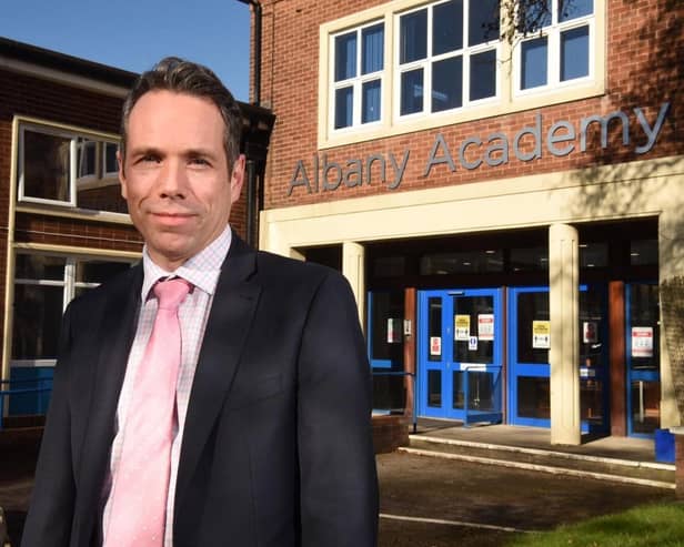 Peter Mayland, headteacher of Albany Academy in Chorley, is looking forward to welcoming back all pupils from 8th March