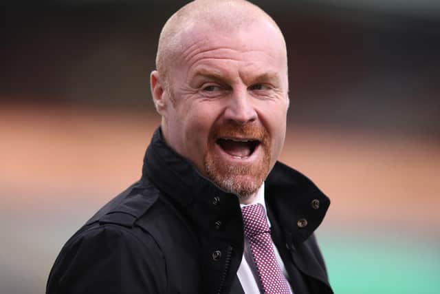 Burnley boss Sean Dyche