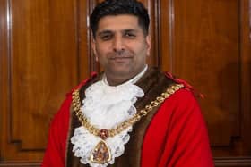 The Mayor of Burnley, Coun. Wajid Khan, soon to be Lord Khan of Burnley