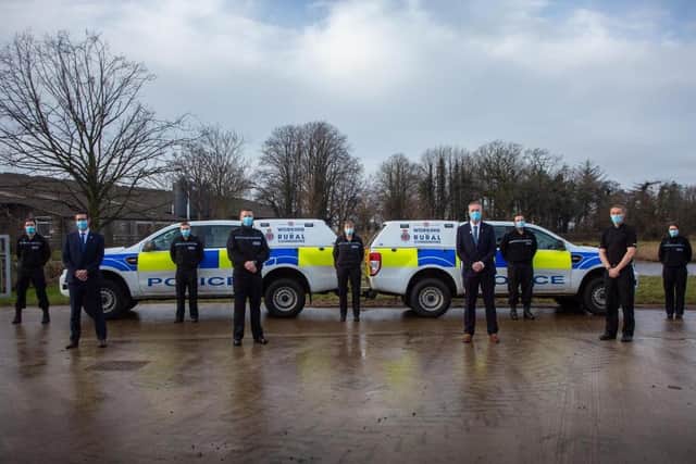 The launch of the new rural police teams
