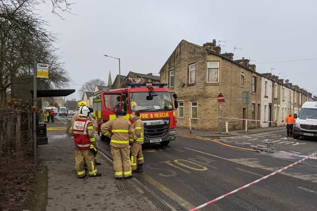 Fire crews and gas engineers are at the scene this morning (March 3)