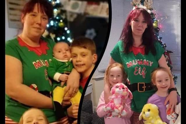 Doting mum of four Emma Dyson knew she had to lose weight to be fit and healthy to take care of her children