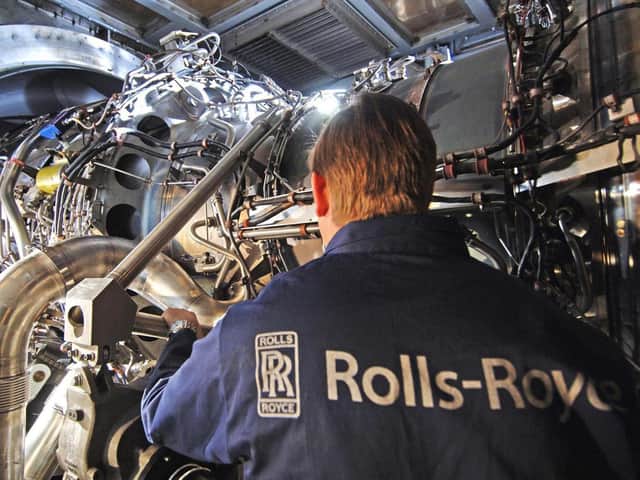 Rolls Royce has a Lancashire factory