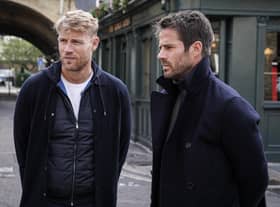 Andrew Flintoff and Jamie Redknapp went on a DNA Journey in ITV's new history show