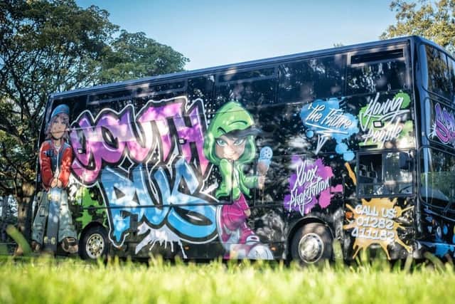 The Space Youth Bus is ready to go back on the road in Burnley and Padiham in June