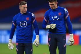 Dean Henderson and Nick Pope