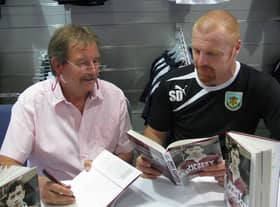 This week Dave Thomas, pictured here with Clarets' manager Sean Dyche, has written about memorable goals