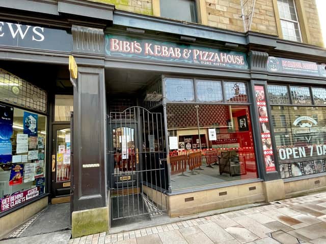 Bibi's, lower St James' Street, Burnley.
