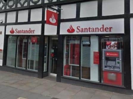 Santander is closing five Lancashire branches