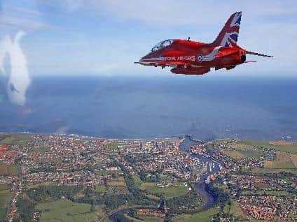 The Hawk is used by the Red Arrows