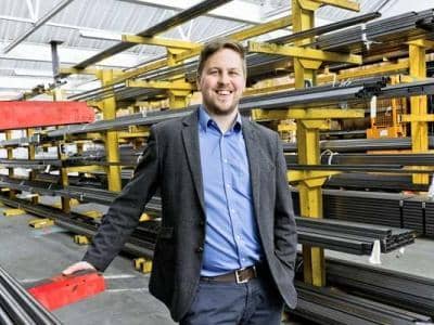 Chris Smith of Pendle Bike Racks