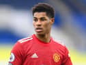 Marcus Rashford has praised a young Burnley boy for his terrific fundraising efforts to help feed families