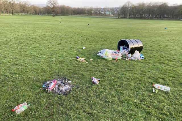 Burnley Council staff say other beauty spots across the town were plagued with similar incidents
