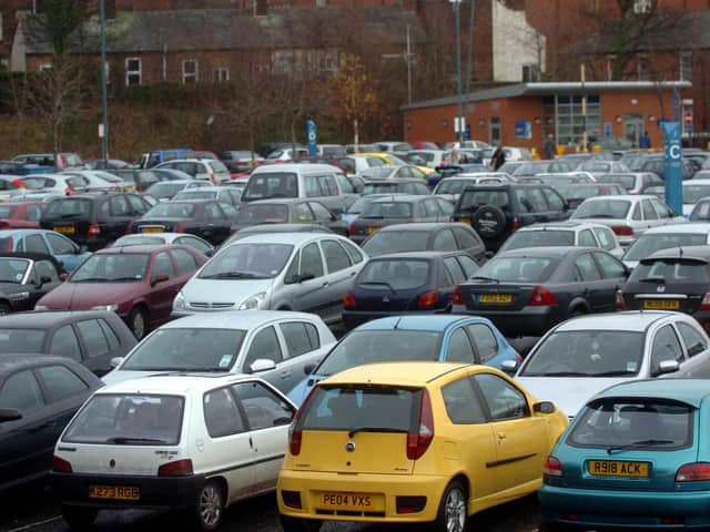 The volume of Christmas shoppers has caused chaos on the roads of Preston