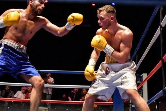 Josh Holmes made his debut against Naheem Ali at King George's Hall just over two years ago.