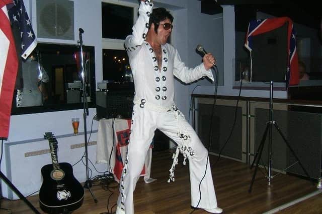 Andy Brown as Elvis