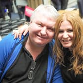 Former presenter Kev Seed and former Head of News Claire Hannah