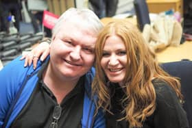 Former presenter Kev Seed and former Head of News Claire Hannah