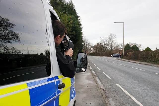 Police taking action against drivers who exceed the speed limit through Wilpshire and Mellor
