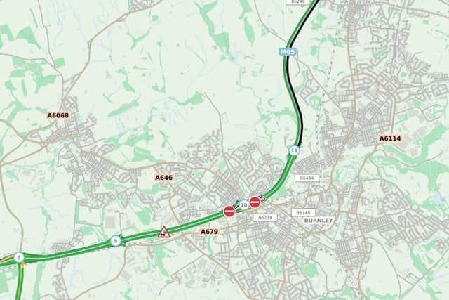 The M65 is closed in both directions this morning (Monday, January 17, 2022) due to an ongoing police incident.