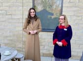 Clitheroe Community Hospital staff said the Duke and Duchess of Cambridge visiting was a 'huge boost'