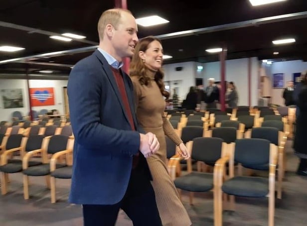 The Duke and Duchess of Cambridge visited Church on the Street in Burnley today