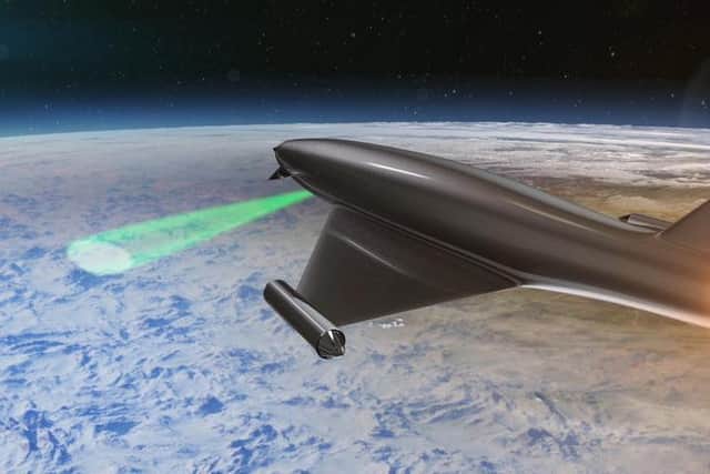 Part of Nick's remit at BAE Systems involves laser-based projects