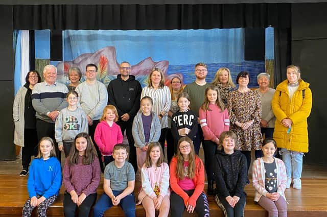 The cast of Sion Pantomime Society's production of “Sinbad The Sailor.'