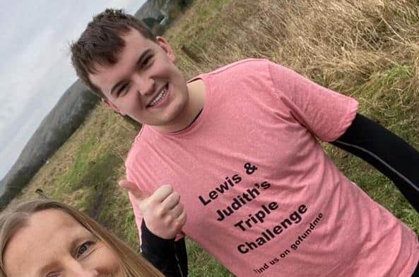 Lewis and Judith are raising awareness and money for Triple Negative Breast Cancer