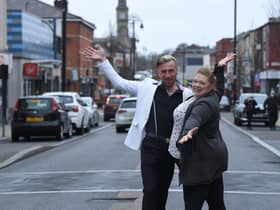 Mellony and Ross promote Lancashire's new  Music, Lifestyle, Food and Drink Festival  Photo: Neil Cross