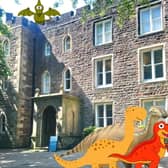 Dinosaurs at Clitheroe Castle Museum